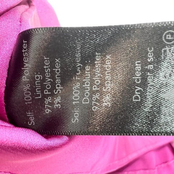 Kobi Halperin Dress Womens Medium Purple Halter Neck Cold Shoulder Zip Sheath - Picture 4 of 8